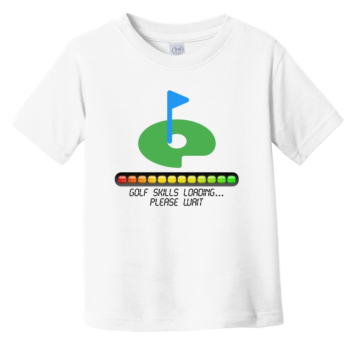 Golf Skills Loading Please Wait Funny Infant Toddler T-Shirt