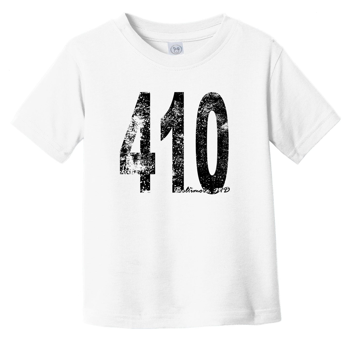 410 Baltimore Maryland Area Code Infant Toddler T-Shirt