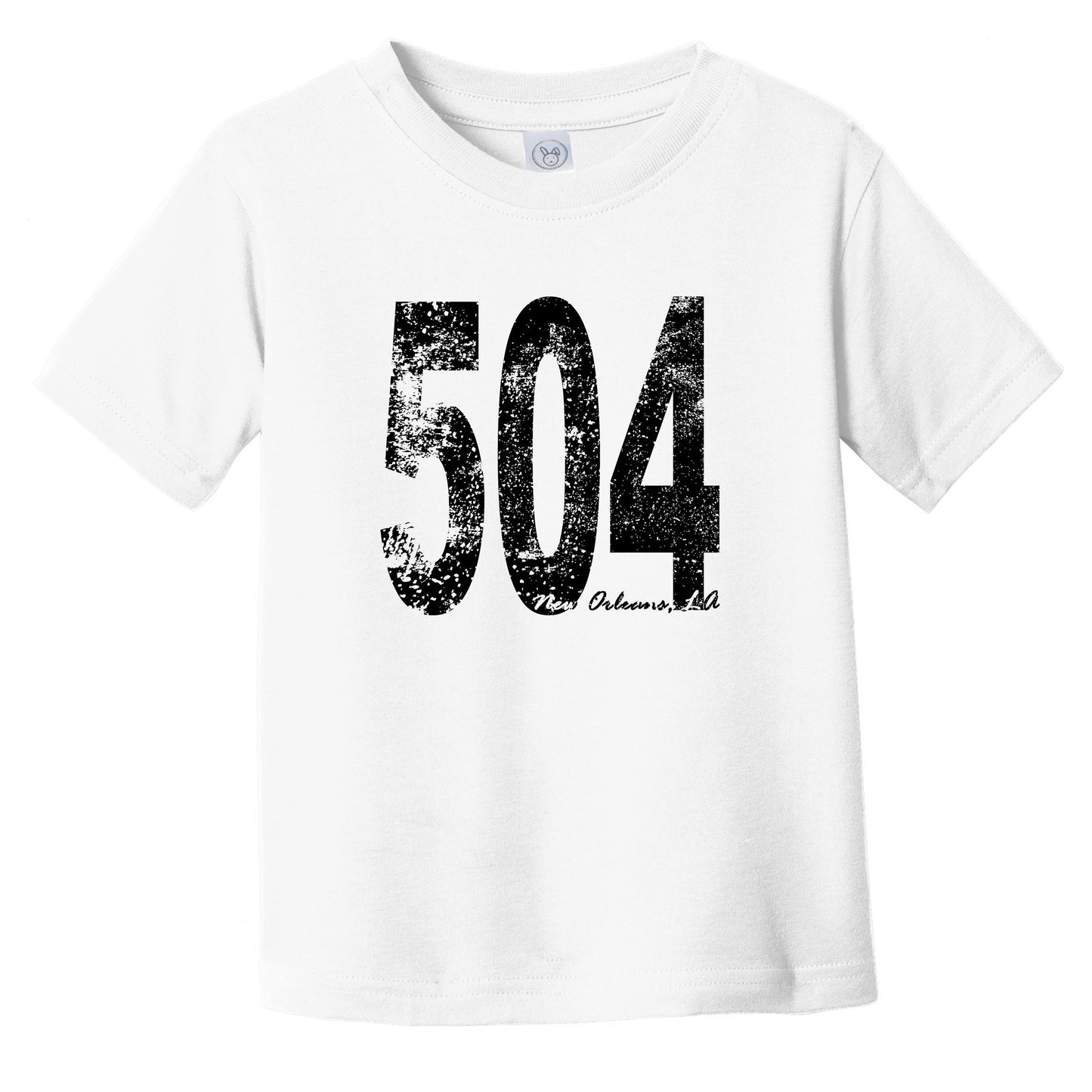 504 New Orleans Louisiana Area Code Infant Toddler T-Shirt