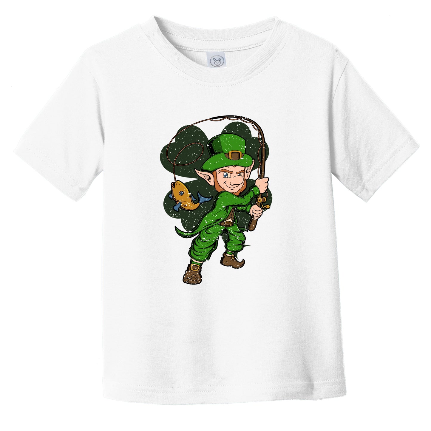 Fisherman Leprechaun St. Patrick's Day Fishing Infant Toddler T-Shirt