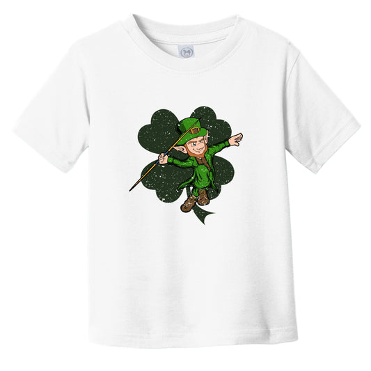 Javelin Throw Leprechaun St. Patrick's Day Track and Field Toddler T-Shirt