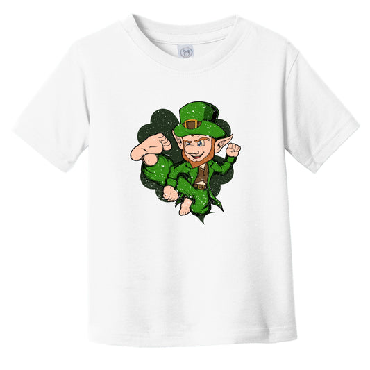 Karate Kick Leprechaun St. Patrick's Day Tae Kwon Do Toddler T-Shirt