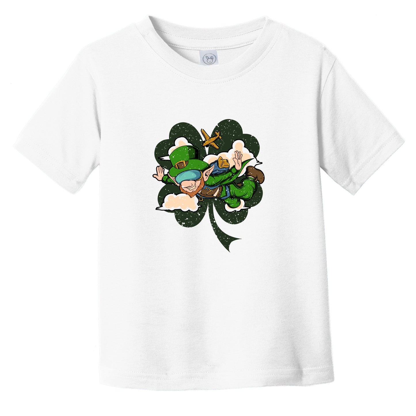 Skydiver Leprechaun St. Patrick's Day Skydiving Toddler T-Shirt