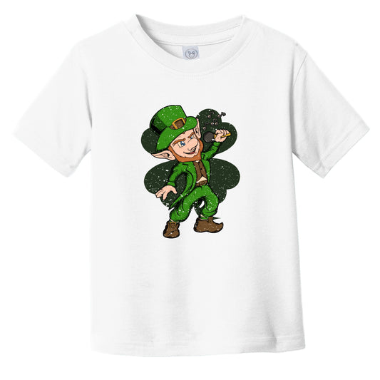 Karaoke Singer Leprechaun St. Patrick's Day Singing Toddler T-Shirt