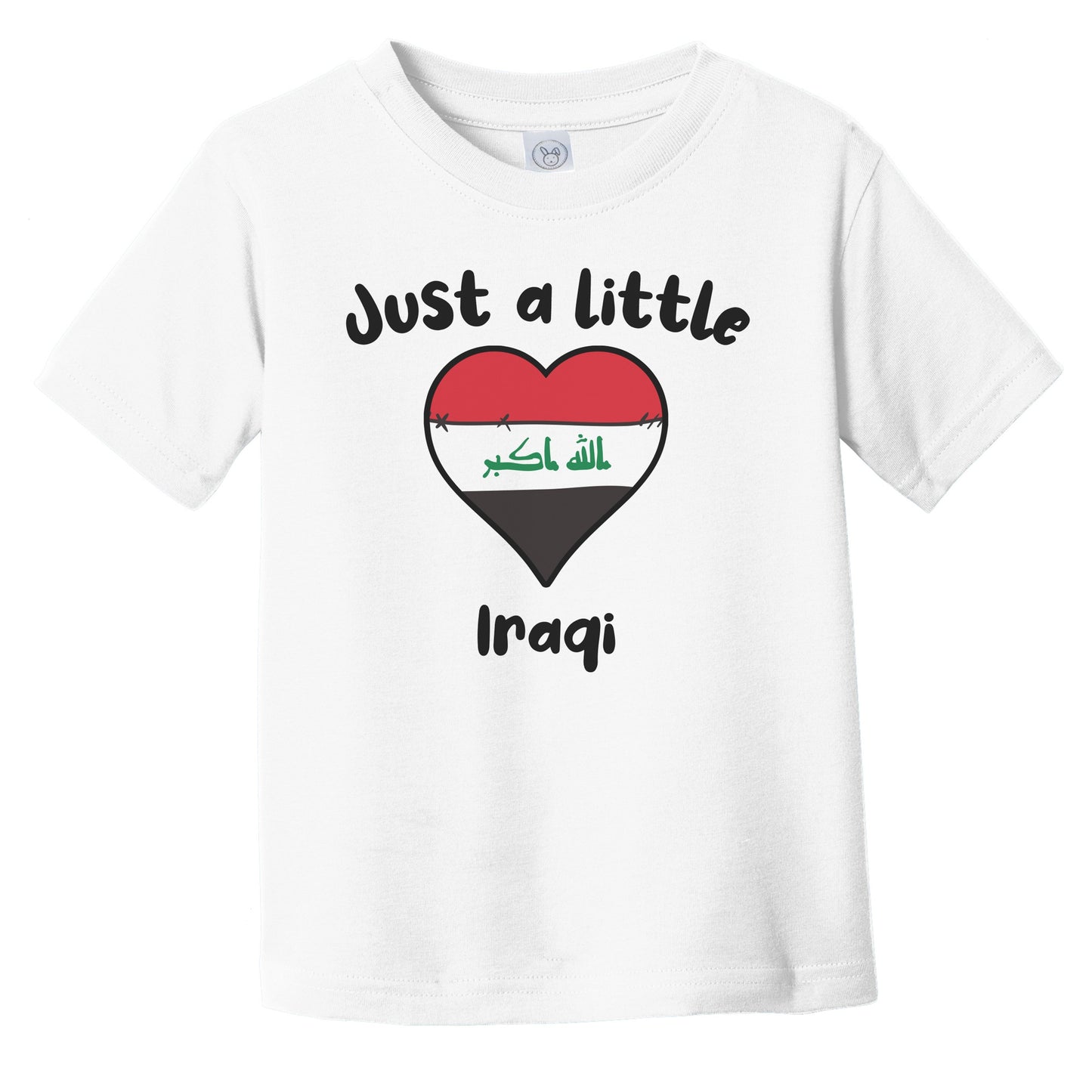 Just A Little Iraqi Cute Iraq Flag Heart Infant Toddler T-Shirt