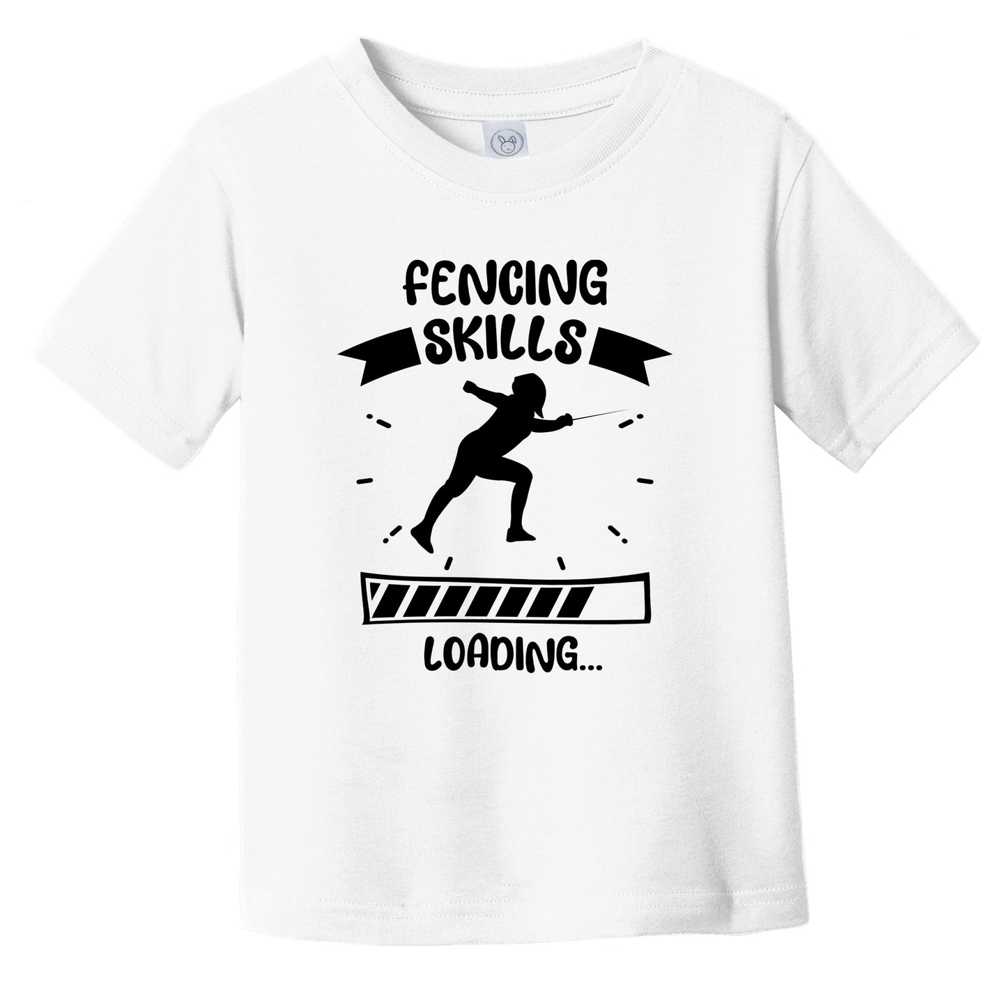 Fencing Skills Loading Funny Fencing Infant Toddler T-Shirt