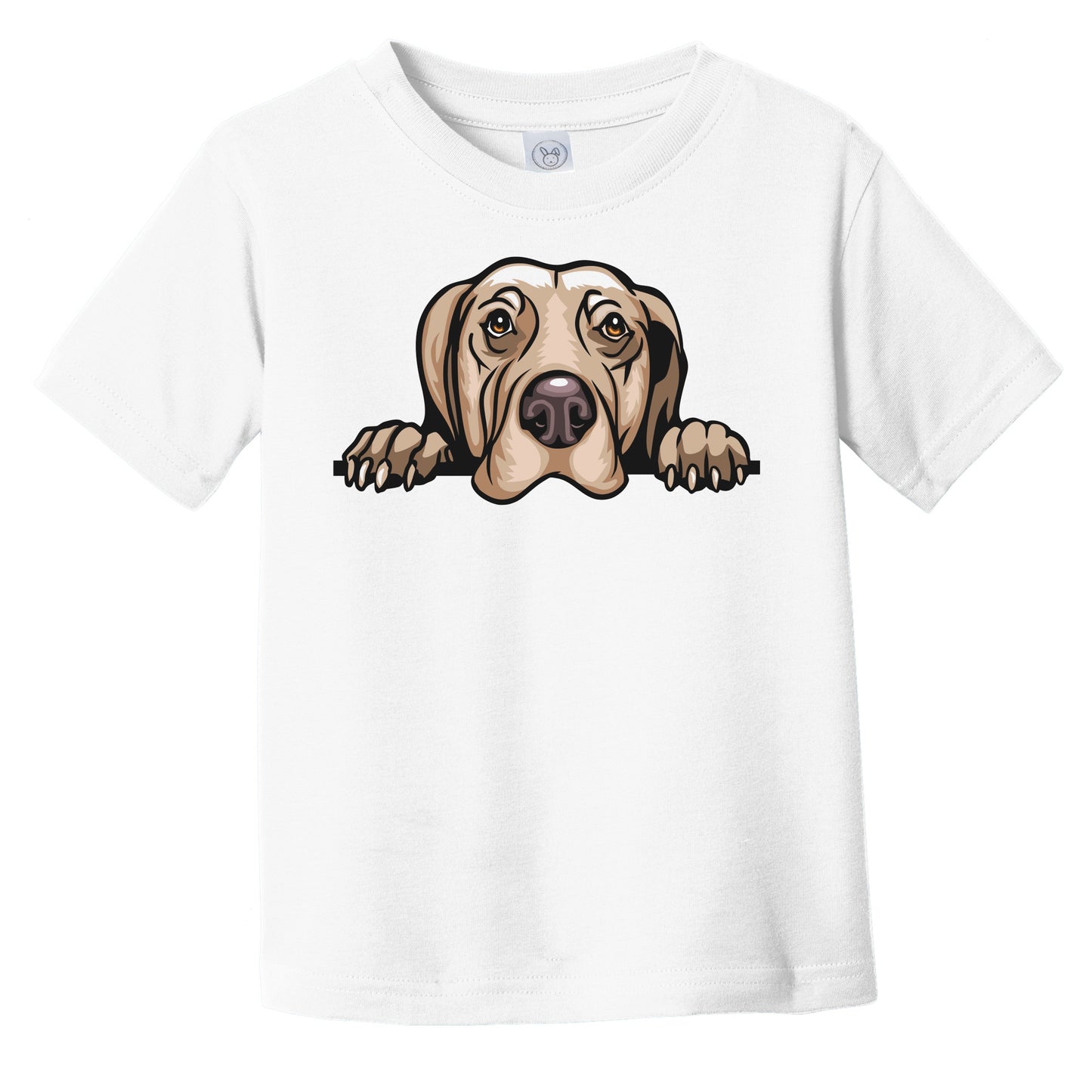 Weimaraner Dog Breed Popping Up Cute Infant Toddler T-Shirt v2