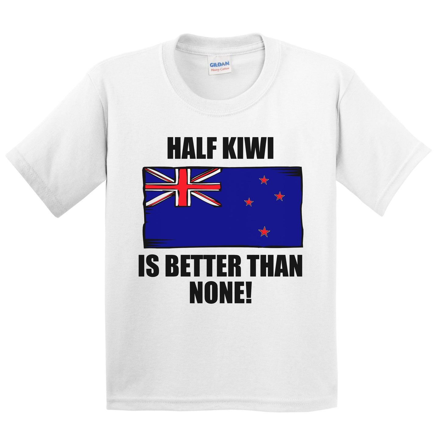 Half Kiwi Is Better Than None Kids Youth T-Shirt