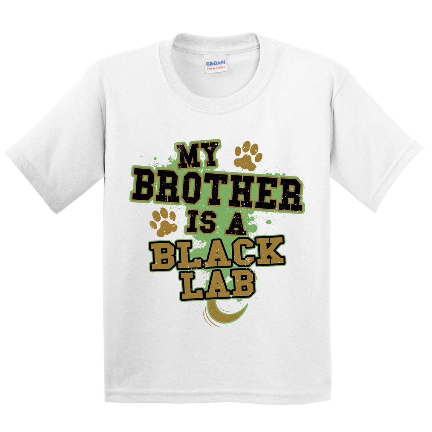 My Brother Is A Black Lab Funny Dog Kids Youth T-Shirt