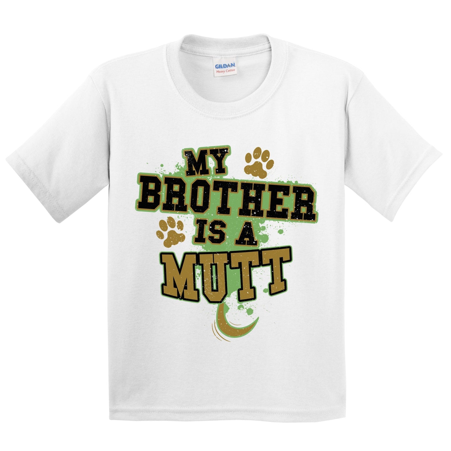 My Brother Is A Mutt Funny Dog Kids Youth T-Shirt