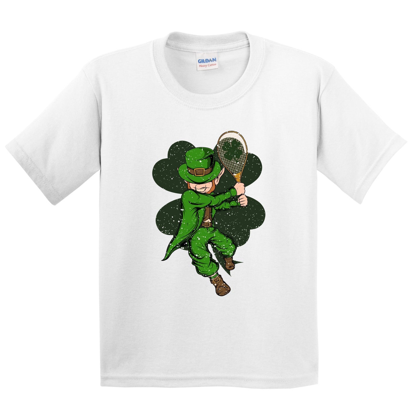 Tennis Player Leprechaun St. Patrick's Day Tennis Youth T-Shirt