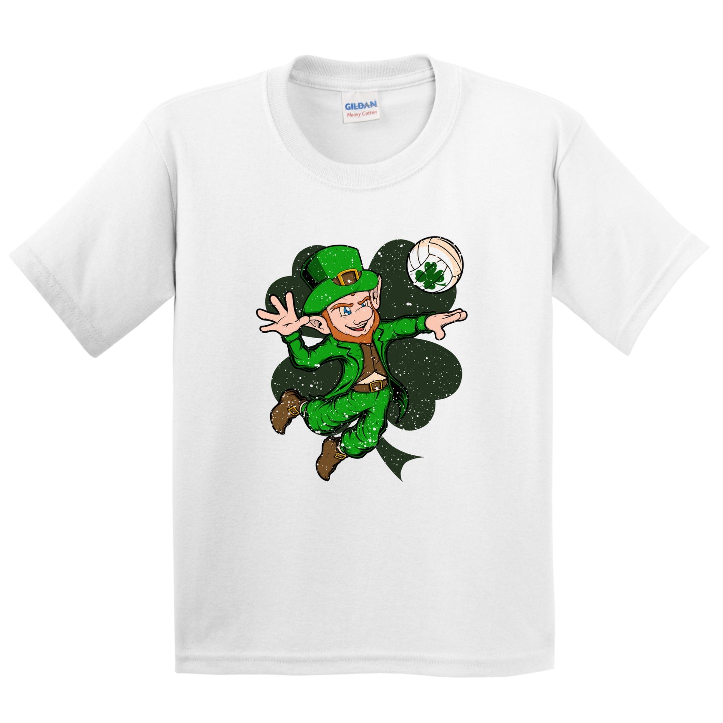 Volleyball Player Leprechaun St. Patrick's Day Volleyball Youth T-Shirt