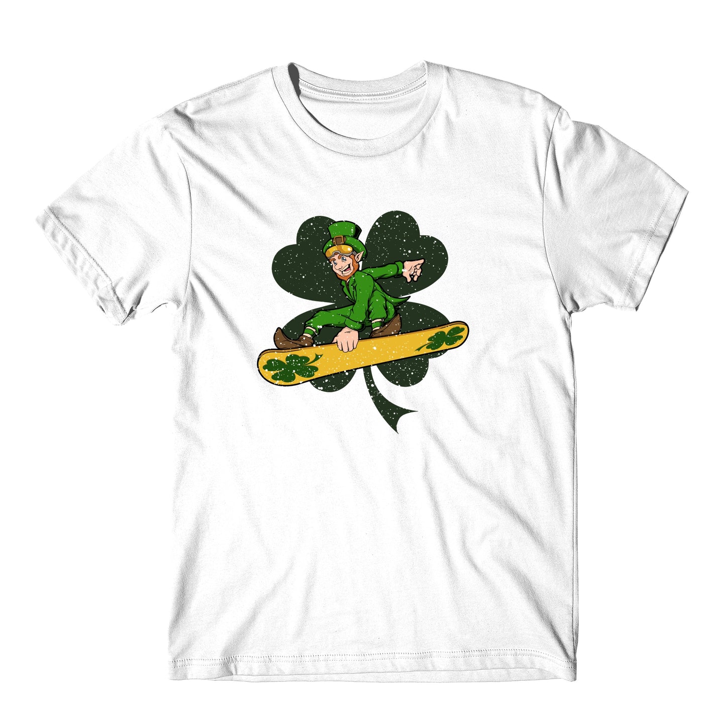 Snowboarder Leprechaun St. Patrick's Day Snowboarding T-Shirt