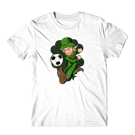 Soccer Player Leprechaun St. Patrick's Day Soccer T-Shirt