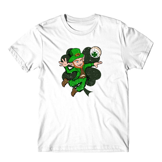 Volleyball Player Leprechaun St. Patrick's Day Volleyball T-Shirt