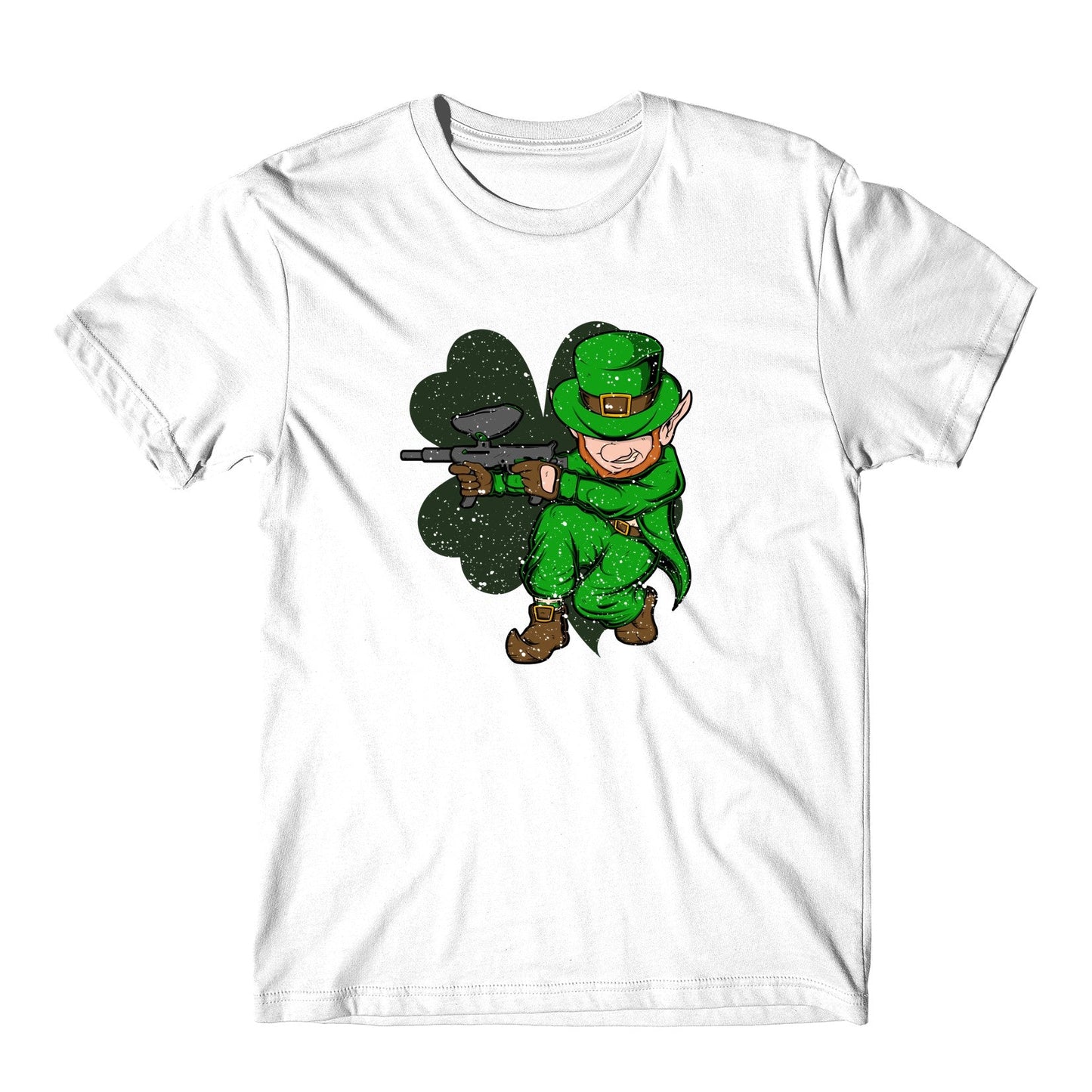 Paintball Player Leprechaun St. Patrick's Day Paintball T-Shirt