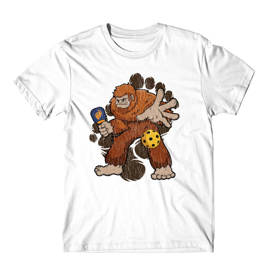 Bigfoot Pickleball Shirt - Sasquatch Playing Pickleball T-Shirt
