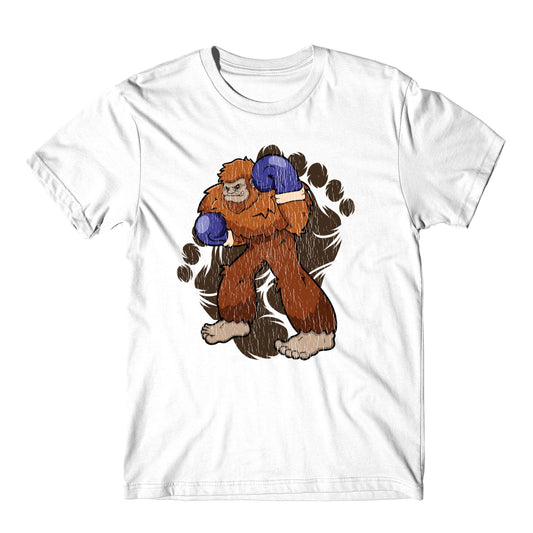 Bigfoot Boxing Shirt - Sasquatch Boxing T-Shirt