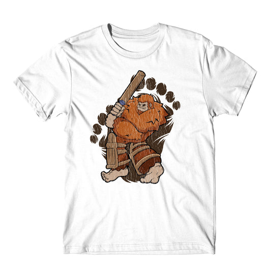 Bigfoot Cricket Shirt - Sasquatch Playing Cricket T-Shirt