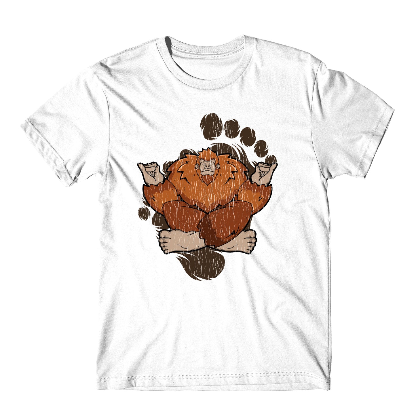 Bigfoot Yoga Shirt - Sasquatch Meditating T-Shirt