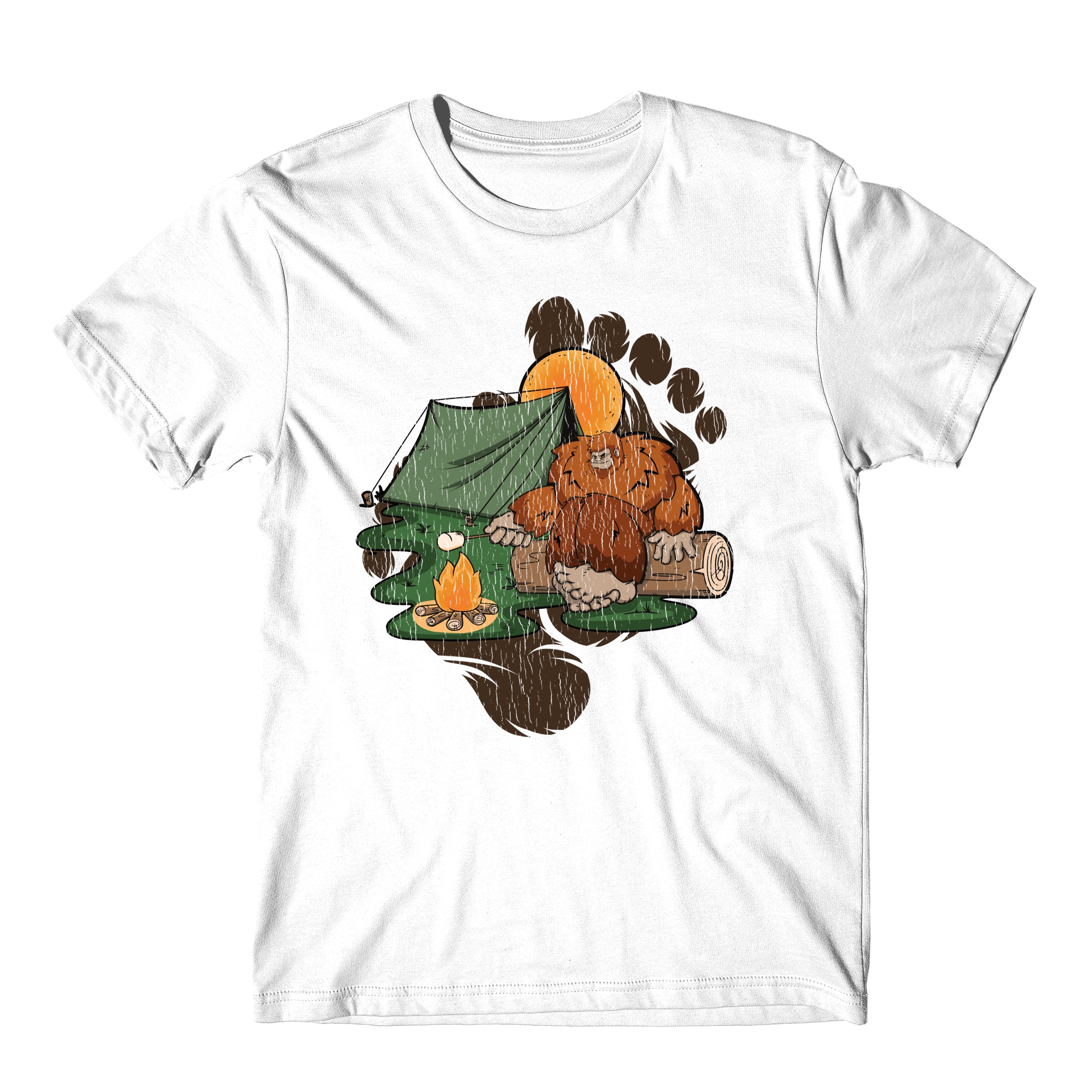 Bigfoot Smore Shirt for Women *Unisex Fit* Medium / Mauve T-Shirt