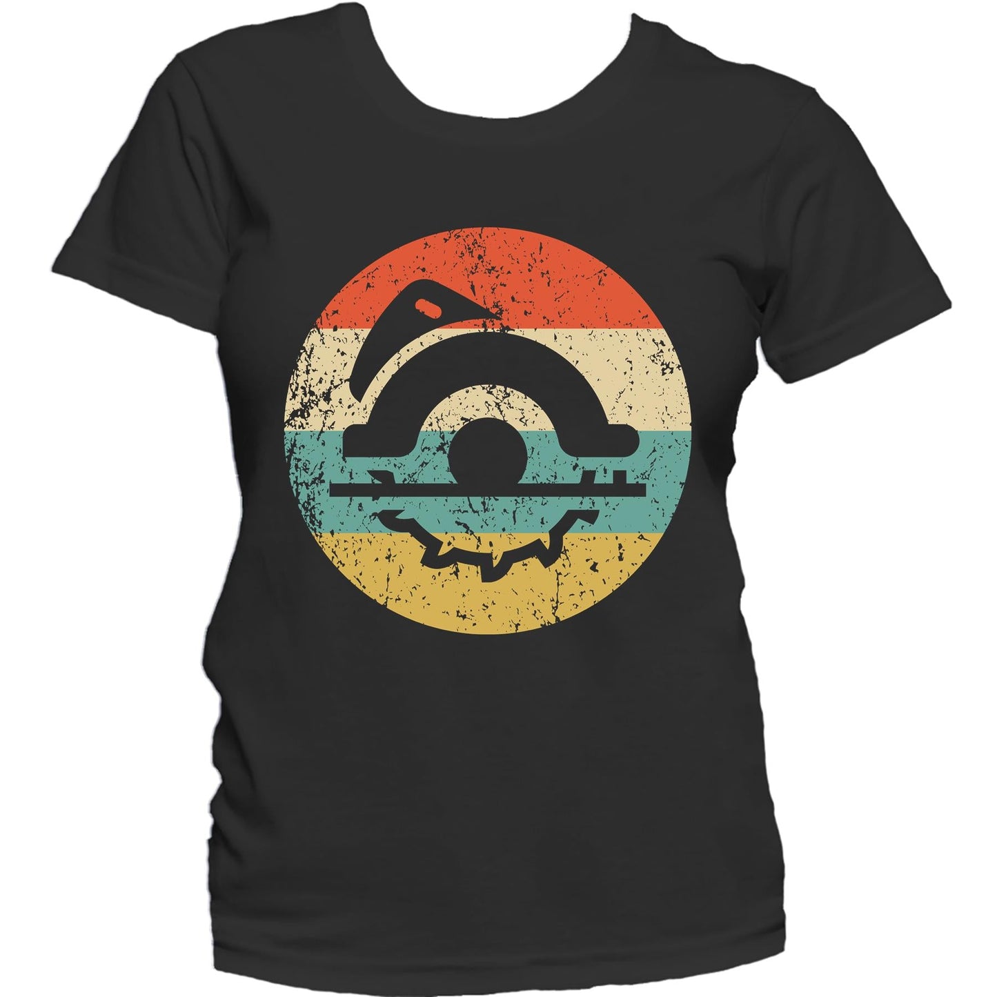 Carpenter Shirt - Vintage Retro Circular Saw Women's T-Shirt