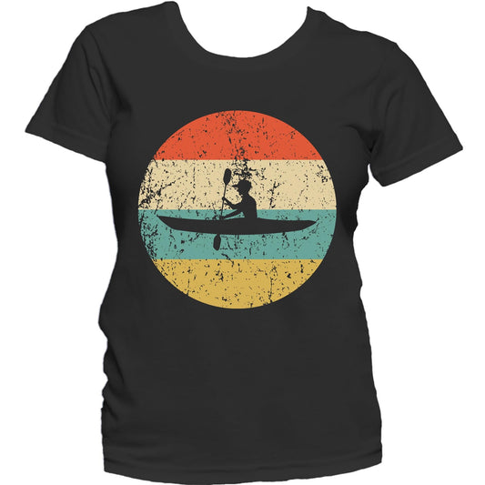 Kayaking Shirt - Vintage Retro Kayak Women's T-Shirt