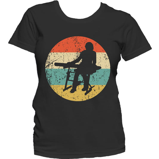 Keyboard Shirt - Vintage Retro Music Women's T-Shirt