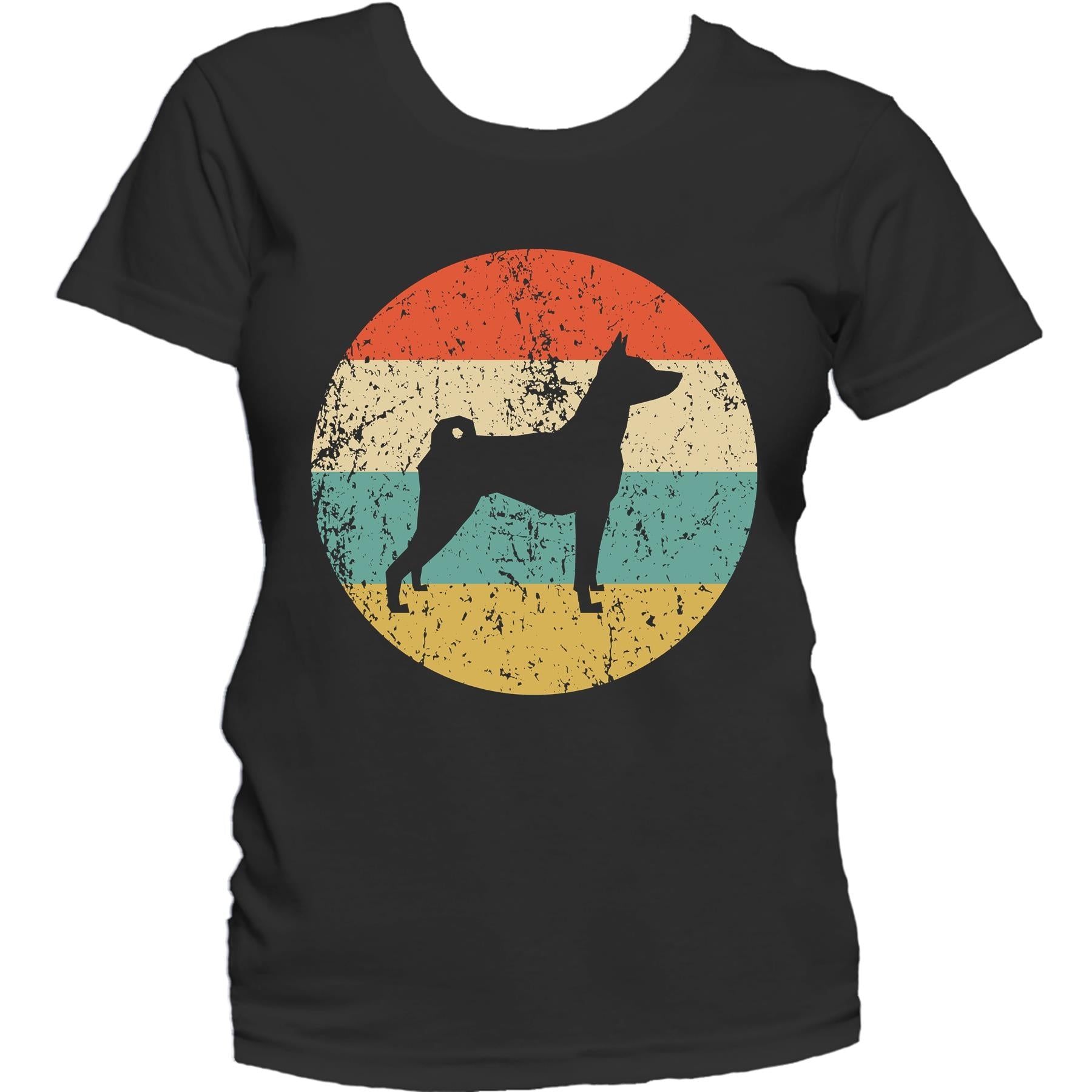 Basenji Shirt - Vintage Retro Basenji Dog Women's T-Shirt