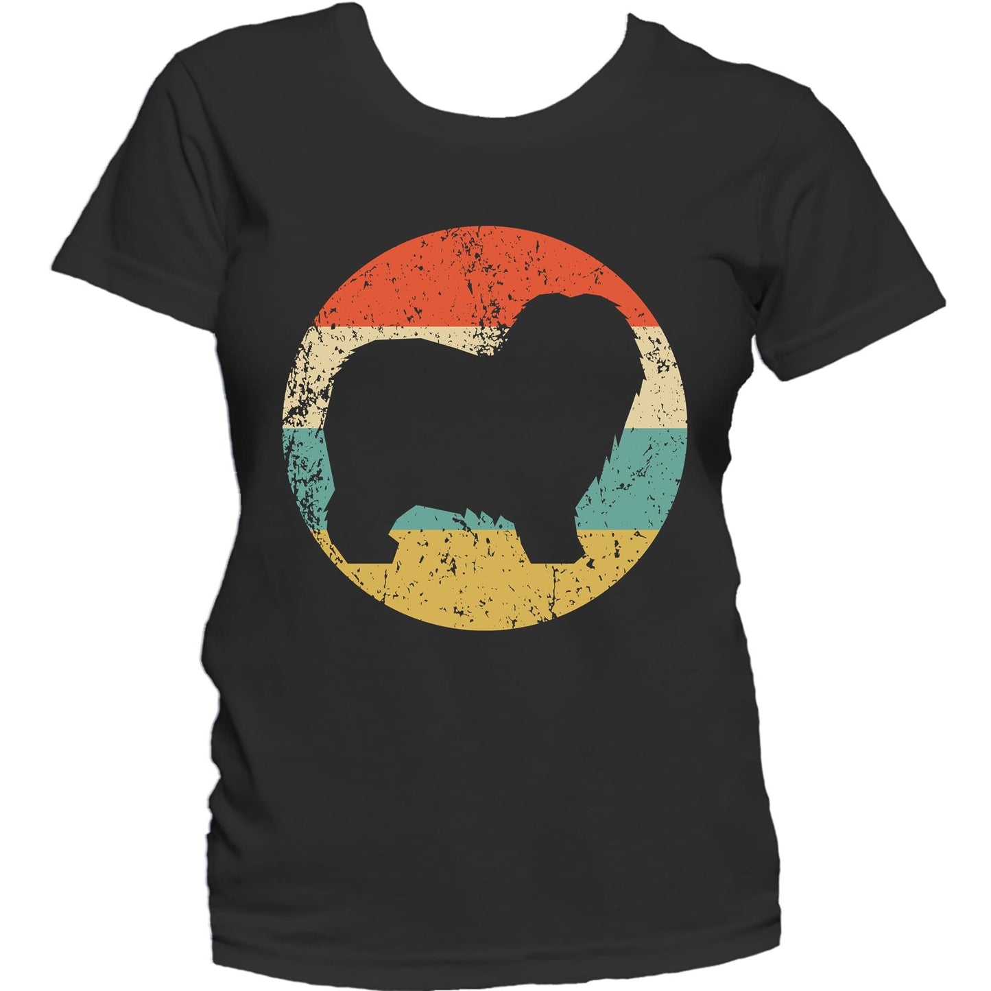 Old English Sheepdog Shirt - Vintage Retro Dog Women's T-Shirt