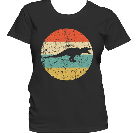 Tyrannosaurus Rex T Rex Retro Style Dinosaur Women's T-Shirt