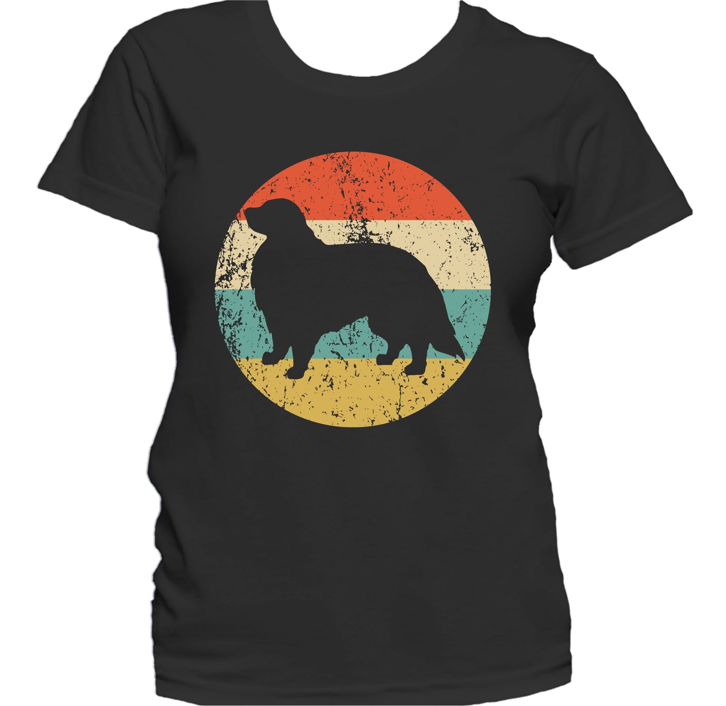 Retro Great Pyrenees Dog Breed Icon Women's T-Shirt