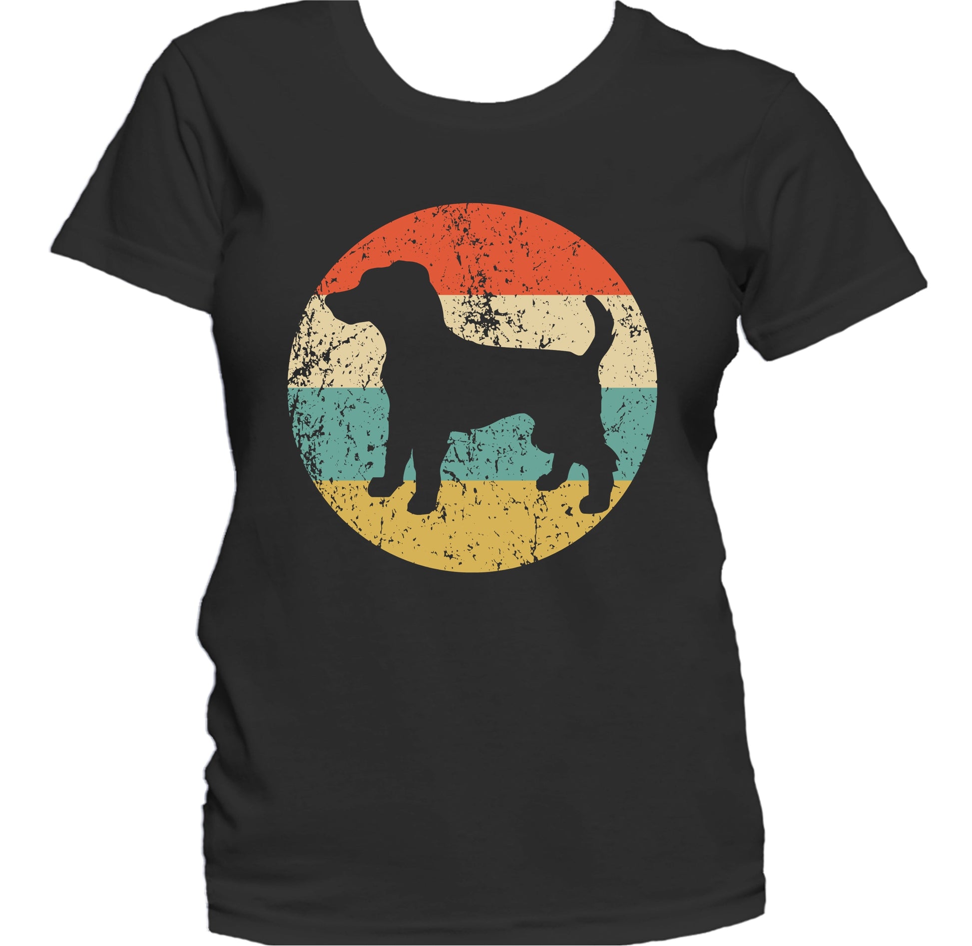 Retro Parson Russell Terrier Dog Breed Icon Women's T-Shirt