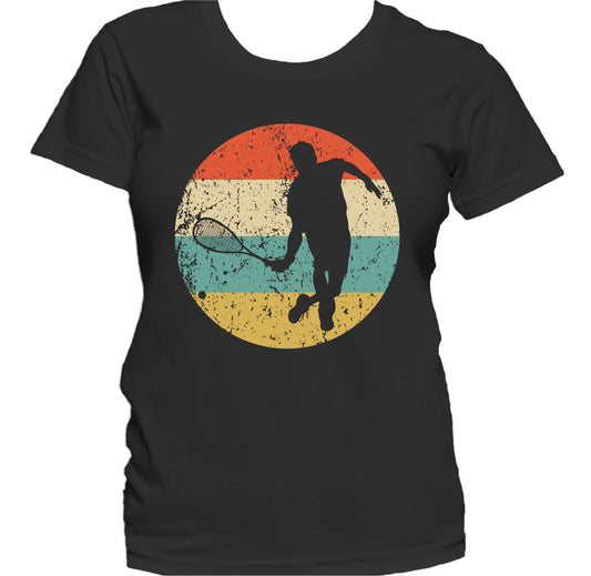 Squash Shirt - Retro Squash Player Icon Women's T-Shirt