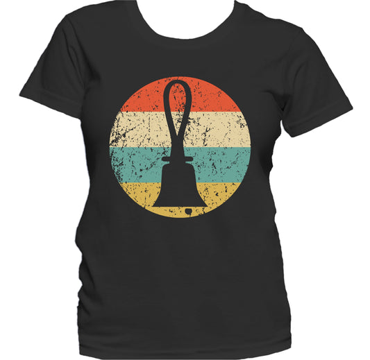 Bells Silhouette Retro Music Musician Musical Instrument Women's T-Shirt
