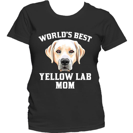 World's Best Yellow Lab Mom Dog Owner Women's T-Shirt
