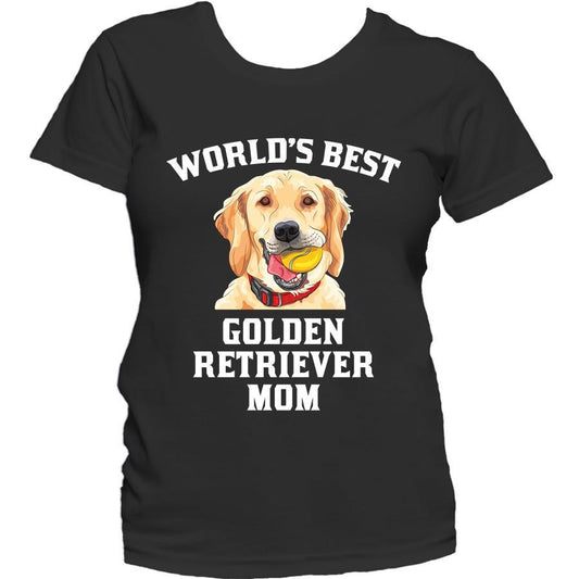 World's Best Golden Retriever Mom Dog Owner Women's T-Shirt