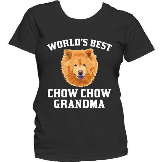 World's Best Chow Chow Grandma Dog Women's T-Shirt