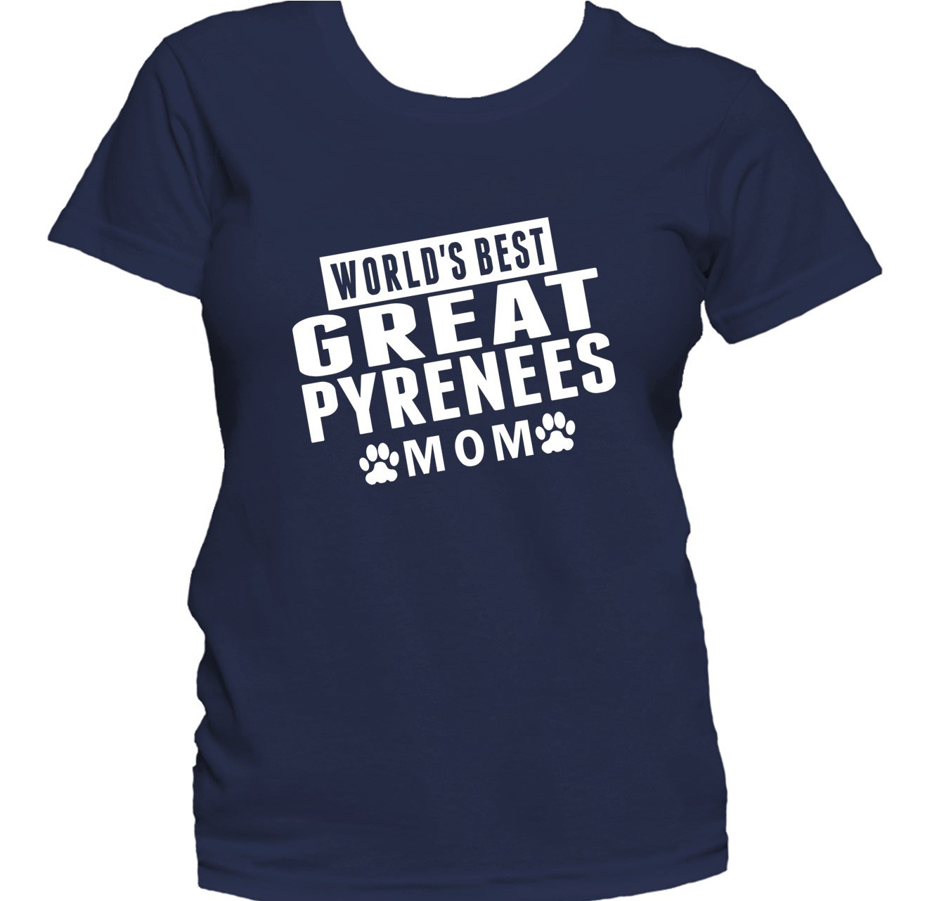 Great Pyrenees Mom Shirt - World's Best Great Pyrenees Mom Women's T-Shirt