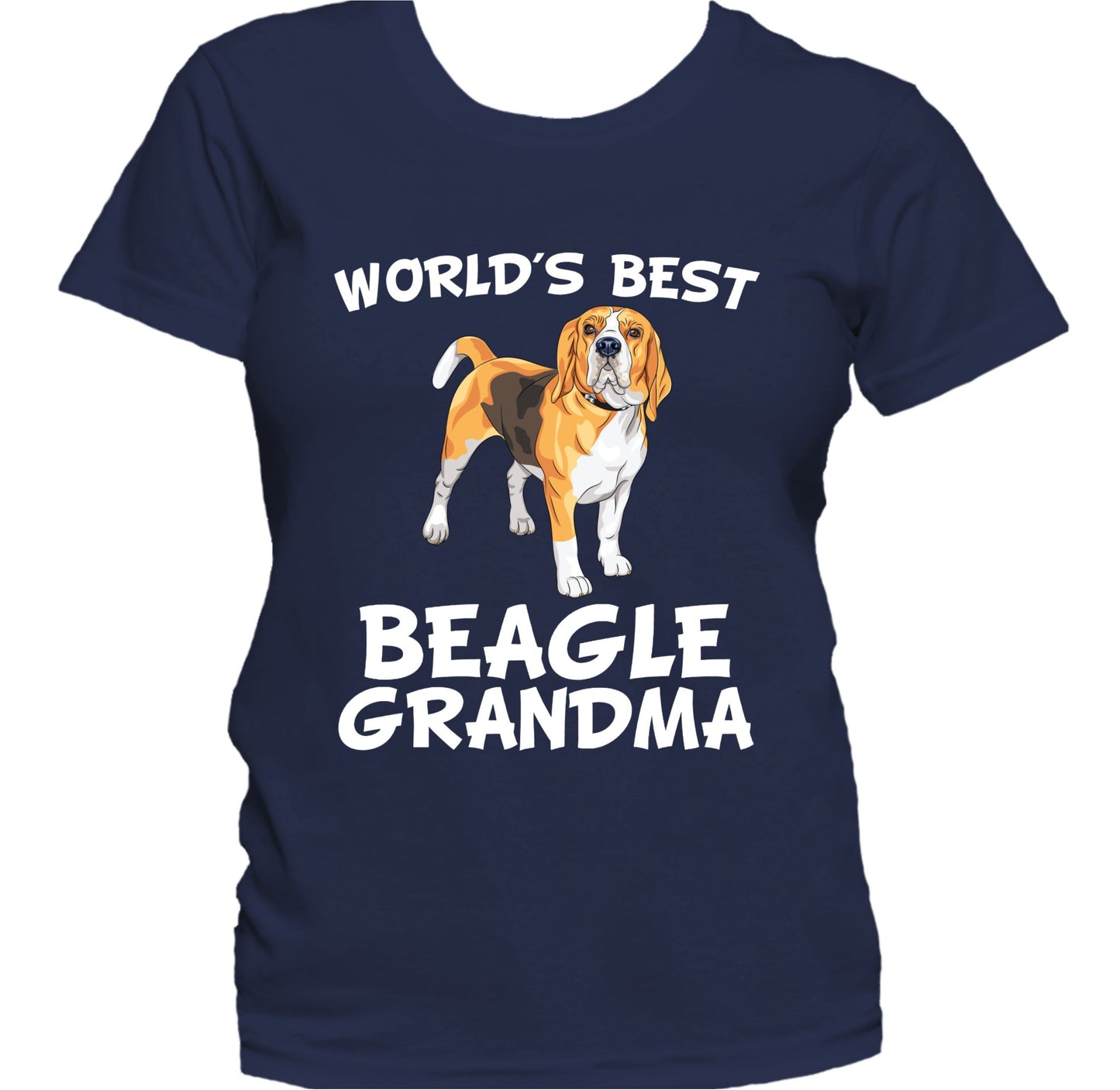 World's Best Beagle Grandma Dog Owner Women's T-Shirt