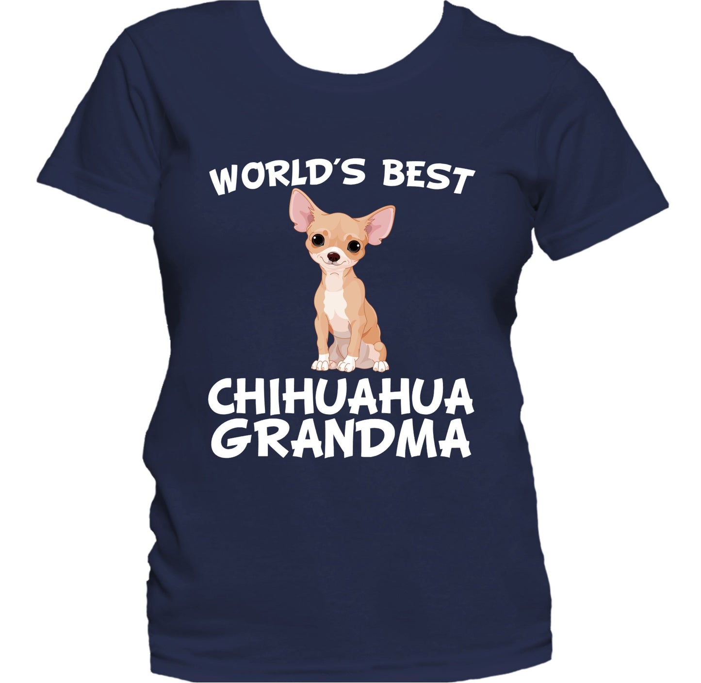 World's Best Chihuahua Grandma Dog Owner Women's T-Shirt