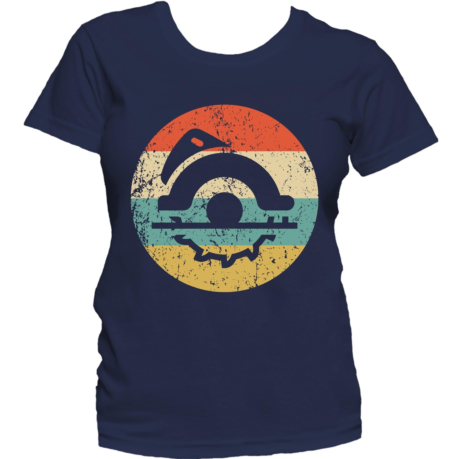 Carpenter Shirt - Vintage Retro Circular Saw Women's T-Shirt