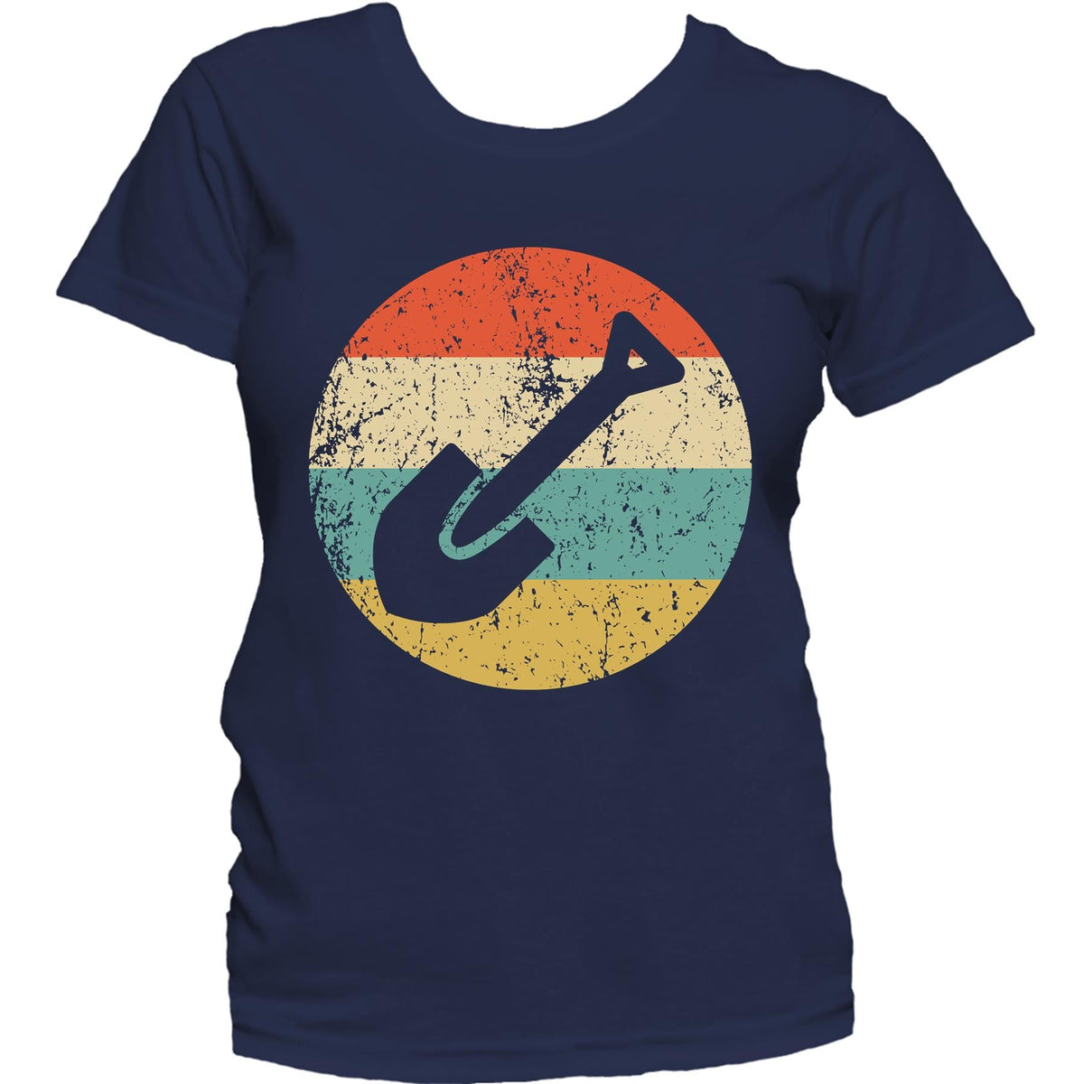 Archaeologist Shirt - Vintage Retro Spade Shovel Women's T-Shirt