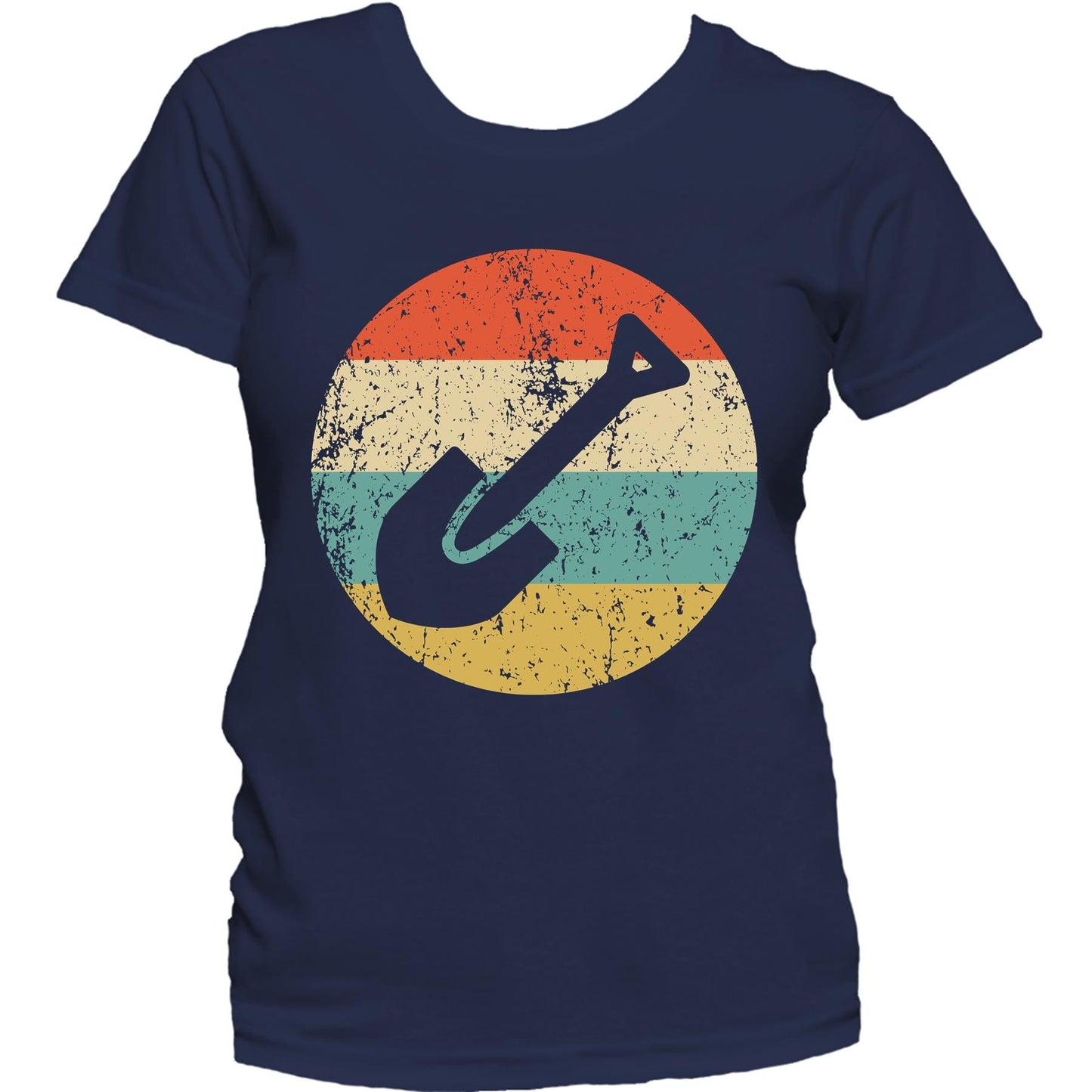 Archaeologist Shirt - Vintage Retro Spade Shovel Women's T-Shirt