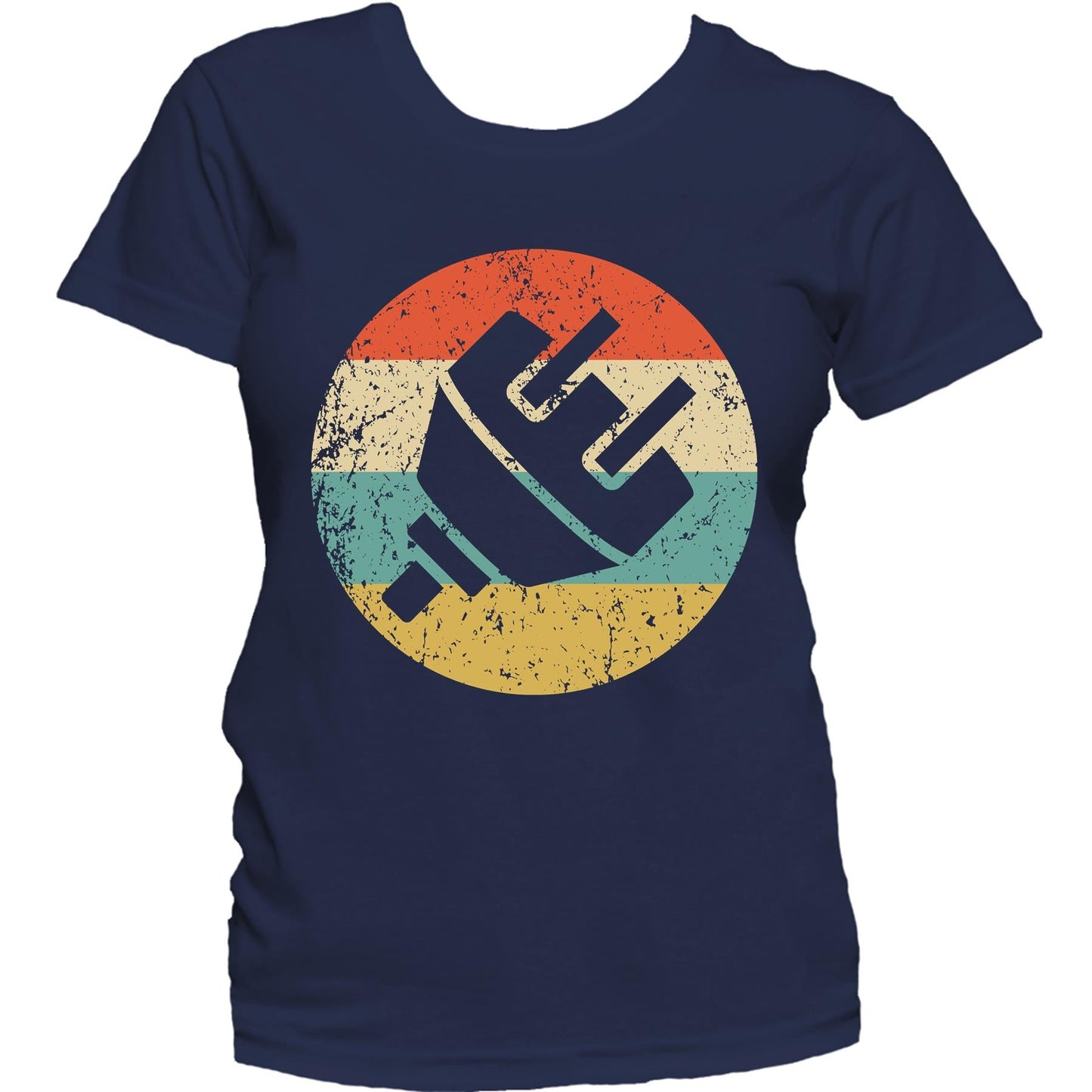 Electrician Shirt - Vintage Retro Electric Plug Women's T-Shirt
