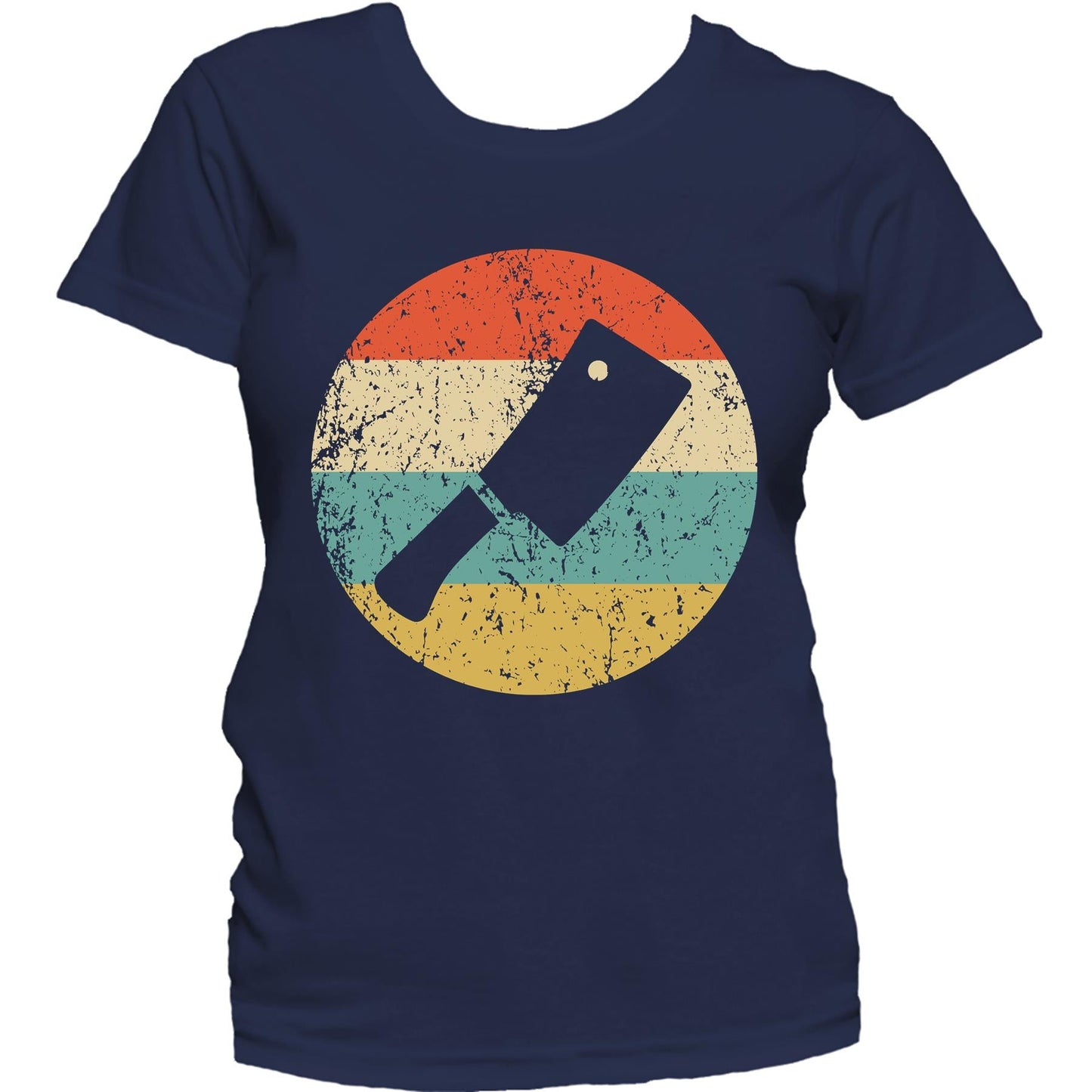 Butcher Shirt - Vintage Retro Meat Cleaver Women's T-Shirt