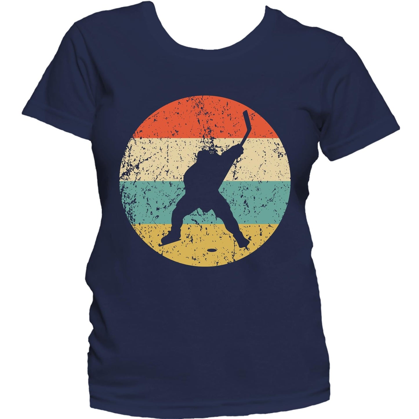 Hockey Shirt - Vintage Retro Hockey Player Women's T-Shirt