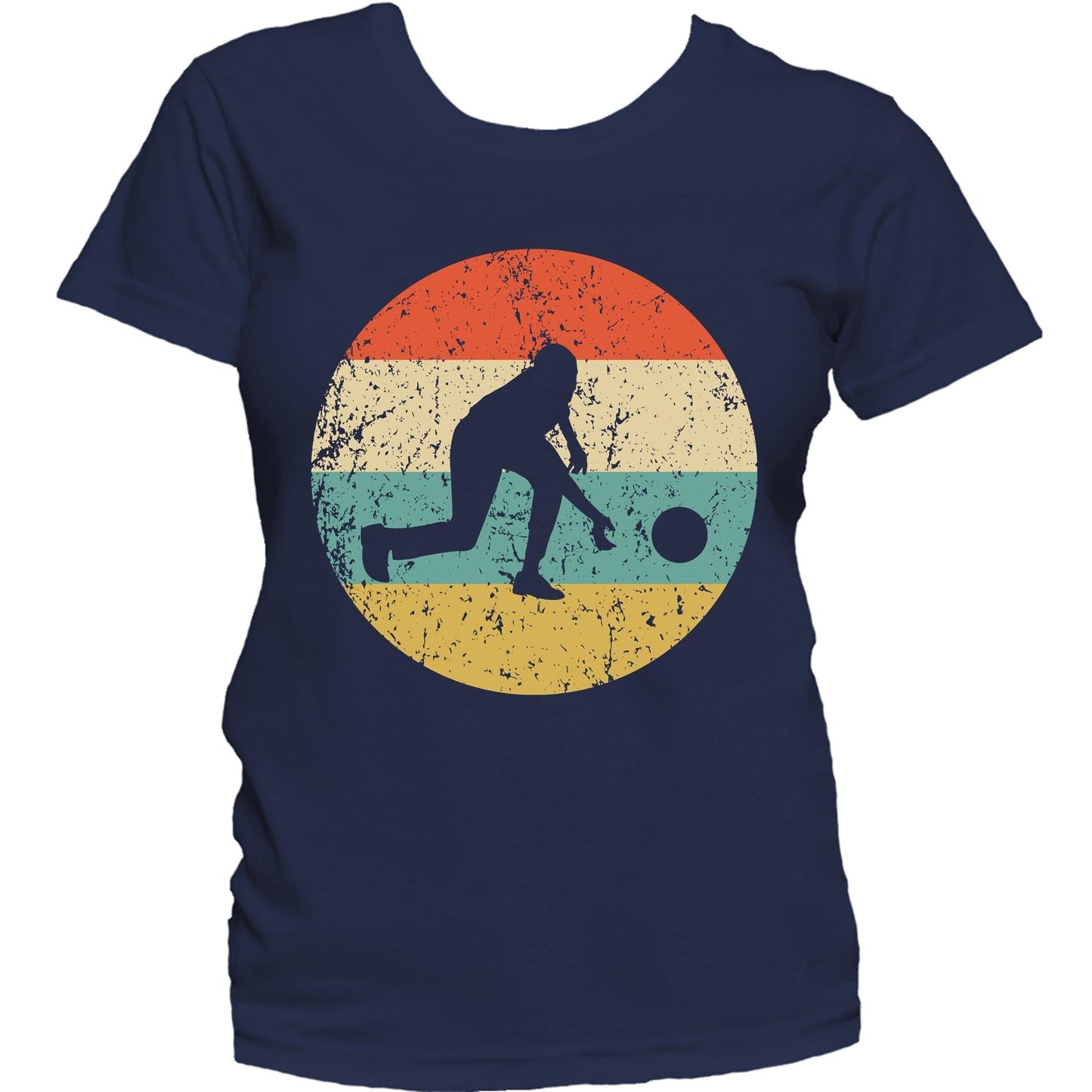 Bowling Shirt - Vintage Retro Bowler Women's T-Shirt