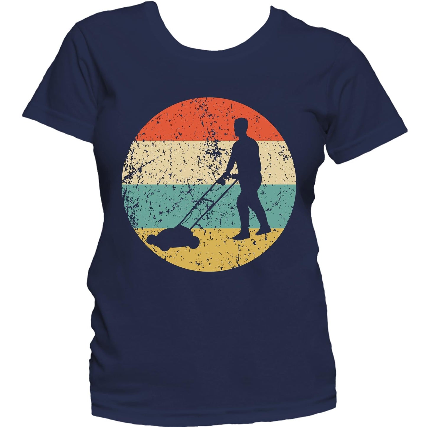 Lawnmowing Shirt - Vintage Retro Lawnmower Women's T-Shirt