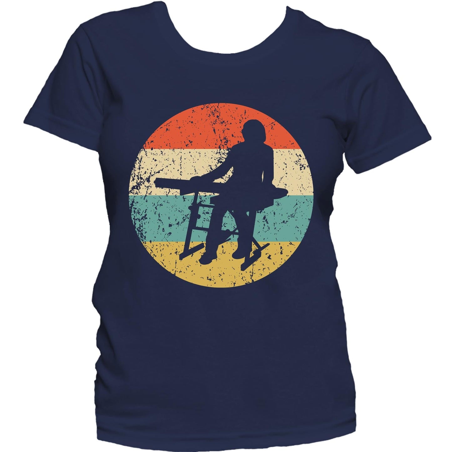 Keyboard Shirt - Vintage Retro Music Women's T-Shirt